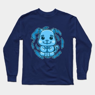 Water Cat Long Sleeve T-Shirt